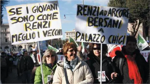 Pd, gli amici di Bersani vanno in piazza 
ma contro il "rottamatore" Renzi