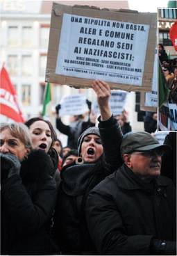 Strage Piazza Fontana 
insulti alle autorità 
E la sinistra applaude