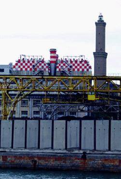 Porto Centrale Enel addio