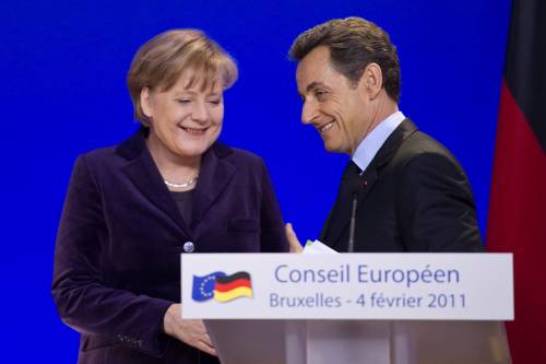 Patto Sarkozy-Merkel: 
un piano in sei punti 
per rilanciare l'Europa