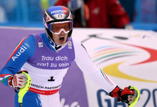 Sci, Moelgg bronzo nello slalom 
Italia da record con 6 medaglie