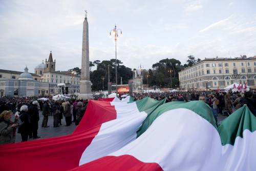Quando la sinistra odiava 
tricolore e Inno d'Italia 
E "schifava" la Patria...