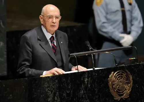 Napolitano: "Non potevamo non intervenire"