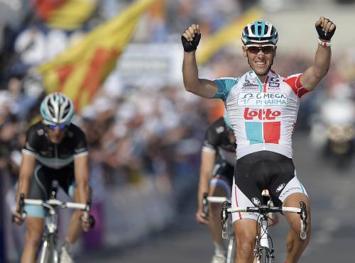 Ciclismo, pure la Liegi-Bastogne-Liegi a Gilbert 
Uno straordinario tris dopo Fiandre e Amstel