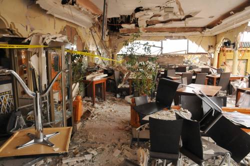 Attentato a Marrakesh: 
un kamikaze in un caffé 
"16 morti, molti europei"