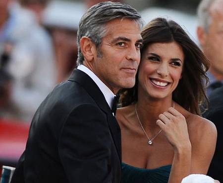 Clooney e la Canalis 
si stanno per lasciare...