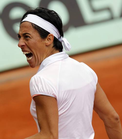 Tennis, due italiani agli ottavi al Roland Garros 
La Schiavone è la conferma, Fognini la sorpresa