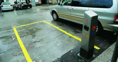 Belle le colonnine elettriche. Ce nè una sola