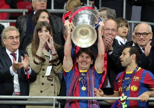 Messi trascina il Barça e vince la Champions