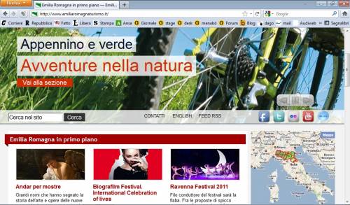 Emilia Romagna, il nuovo sito internet delle vacanze per tutti