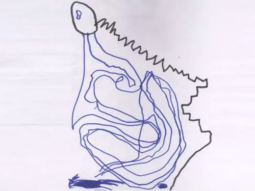 I DISEGNI DEI VOSTRI BAMBINI 
Lo scarabocchio di Matteo