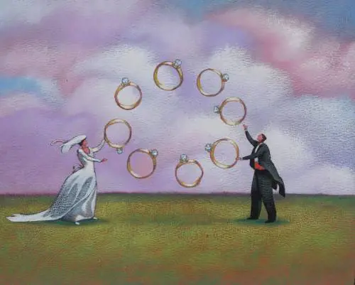 Il matrimonio d'amore è andato a rotoli?