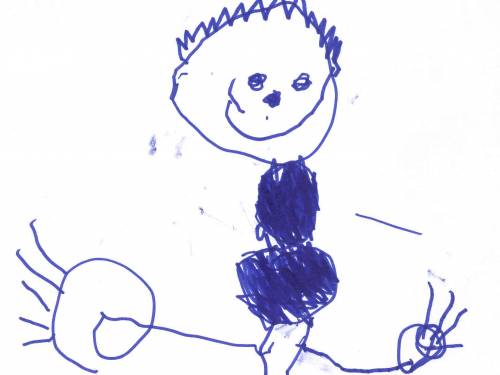 I DISEGNI DEI VOSTRI BAMBINI Lo scarabocchio di Mattia