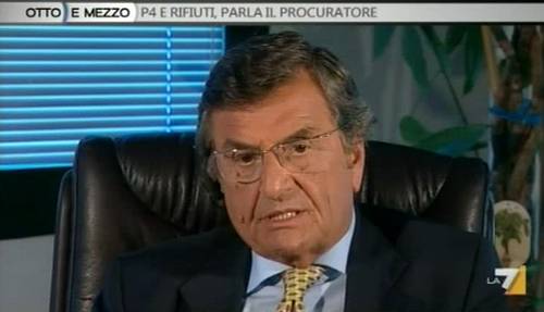 P4, il procuratore fa un comizio-show in tv: 
condanna la Finanza e i politici sotto inchiesta
