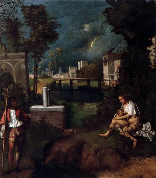 La Tempesta del Giorgione all'Ermitage