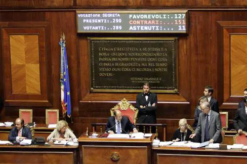 Sceneggiata per salvare Tedesco 
I voti arriverebbero dalla sinistra