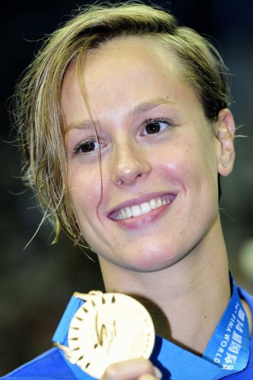 Nuoto, la Pellegrini è medaglia d'oro a Shangai
