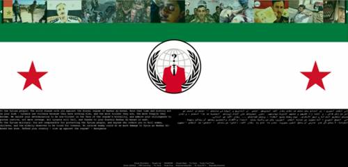 Anche la Siria finisce nel mirino di Anonymous 
Attacco hacker al sito del ministero della Difesa
