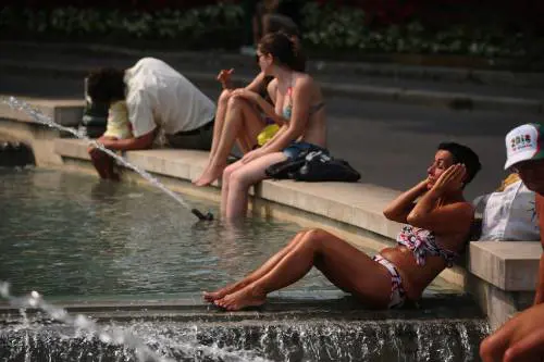 Allerta per il caldo record 
temperature africane  
fino ai primi di settembre