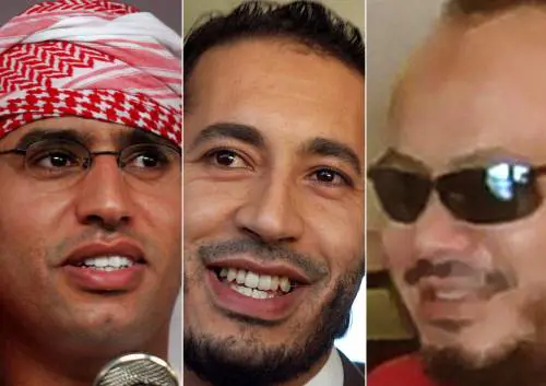 Dal delfino al calciatore, ecco i figli di Gheddafi