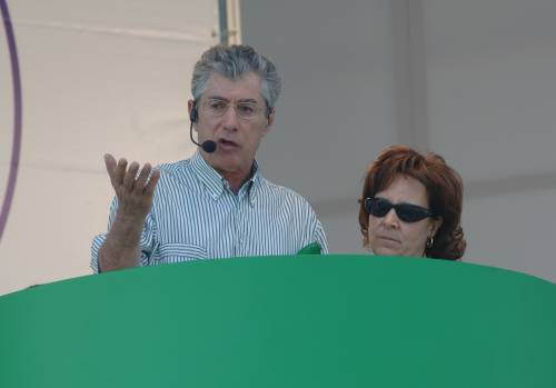 Lady Bossi spacca la Lega 
nel giorno dell'ampolla
