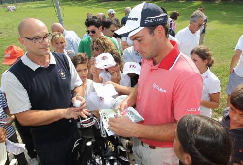 Edoardo Molinari, alle Rovedine lezione di golf per i giovani milanesi