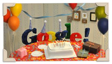 Buon compleanno Google 