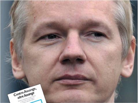 Al corteo di Londra 
spunta anche Assange