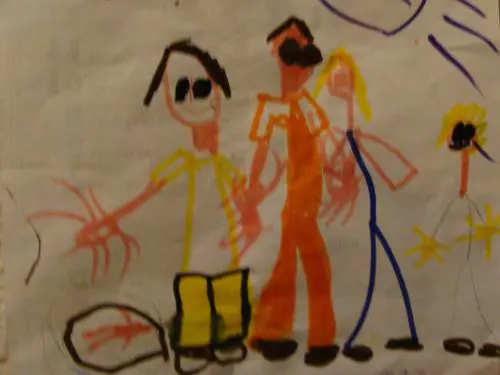 I DISEGNI DEI VOSTRI BAMBINI Lo scarabocchio di Andrea