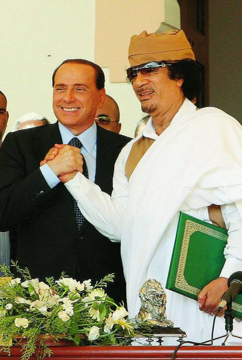 L’ultima lettera del Colonnello: «Caro Silvio, ferma le bombe»
