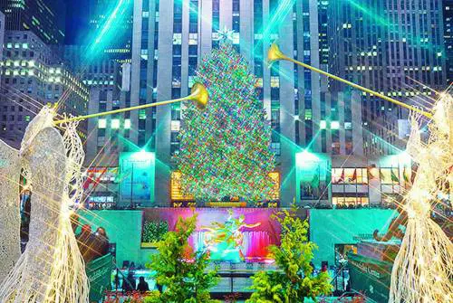 Un ponte per fare shopping nella New York di Natale