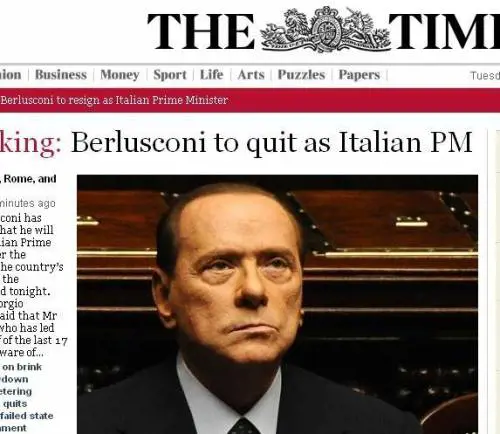 E il passo indietro del premier fa subito il giro del mondo