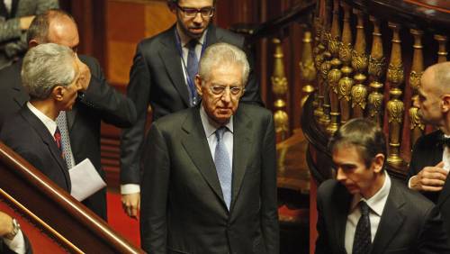 Senato: sì al ddl Stabilità L'esordio di Monti in Aula Ue: "È la direzione giusta"