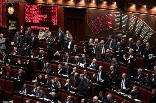 Urla, rancori, offese: altro che larghe intese alla Camera