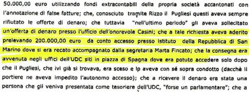 La confessione del manager: "Così portai i soldi nella sede del partito"