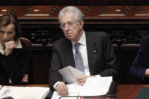 Monti alla Camera prima del voto finale Governo battuto su un emendamento Lega