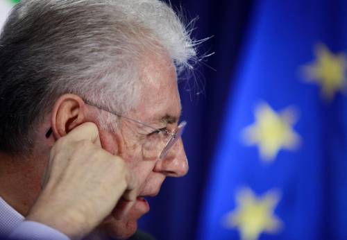 Monti dichiari in pubblico  di aver chiuso coi poteri forti