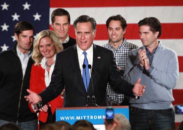 Usa, in Iowa vince Romney con uno scarto di soli 8 voti Dietro di lui c'è Santorum
