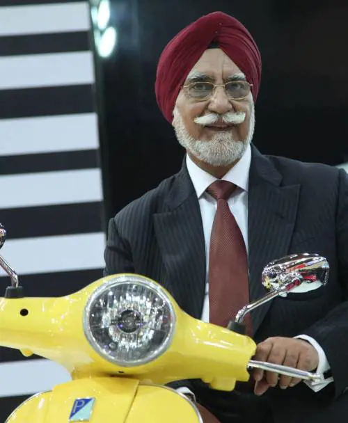 Piaggio, Vespa in India Partenza ad aprile