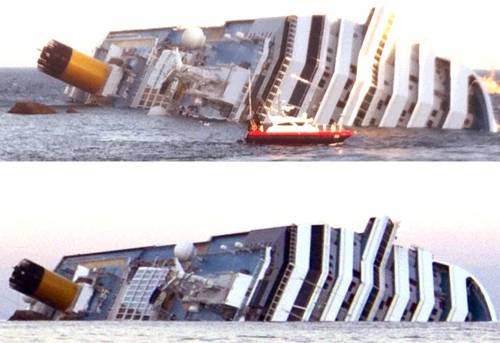 Concordia sempre più vicina all'abisso