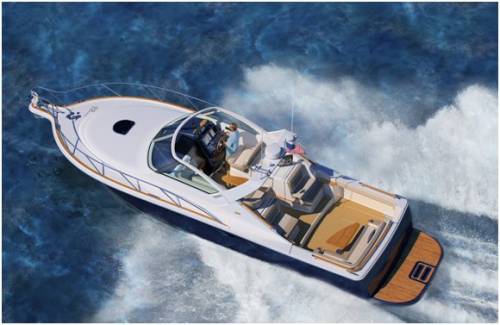 Tiara Yachts, Corte Lotti porta in Florida Coronet 3600
