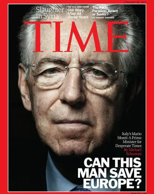 Monti lamericano vuol cambiare gli italiani