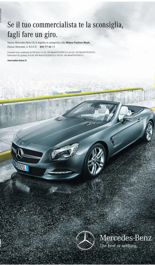 La sfida degli spot sulle tasse  Scende in pista la Mercedes