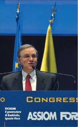 Visco striglia le banche: "Aprite i rubinetti  o l’economia soffoca"