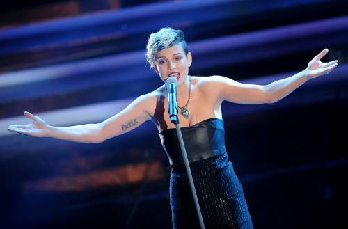 Festival di Sanremo Trionfa Emma Marrone Boom di ascolti per Celentano