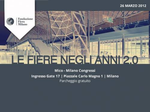 FORUM/Le fiere negli anni 2.0