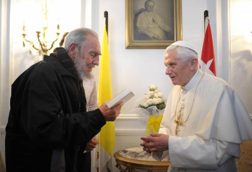 Incontro Papa-Fidel: mezz'ora di colloquio