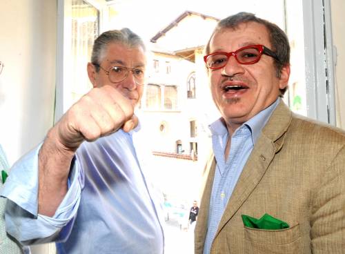 Bossi contestato all'inaugurazione di viale Padania