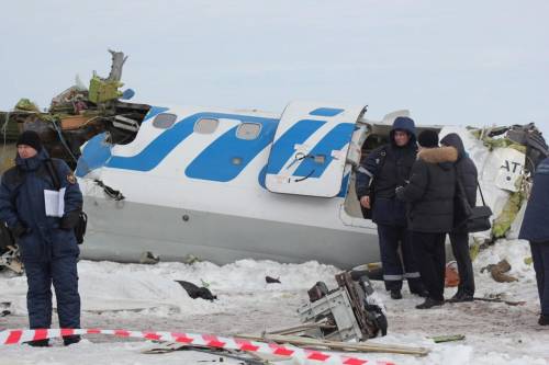 Precipita un velivolo 29 morti in Siberia 