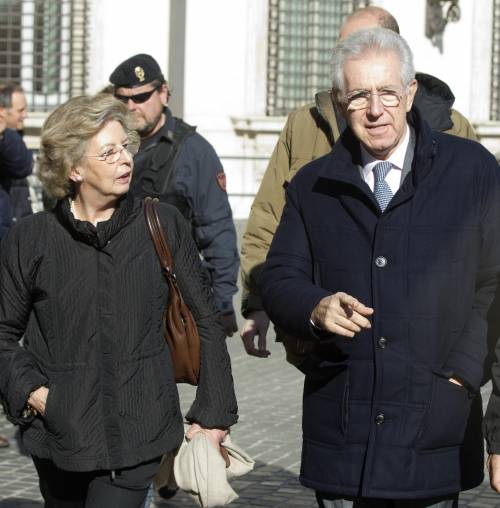 La signora Monti  ricoverata in ospedale